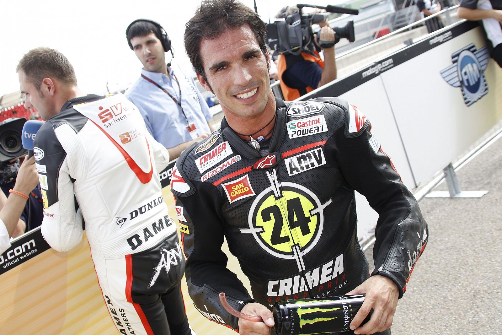 Toni Elías es el líder de Moto2 pero se muestra cauto.