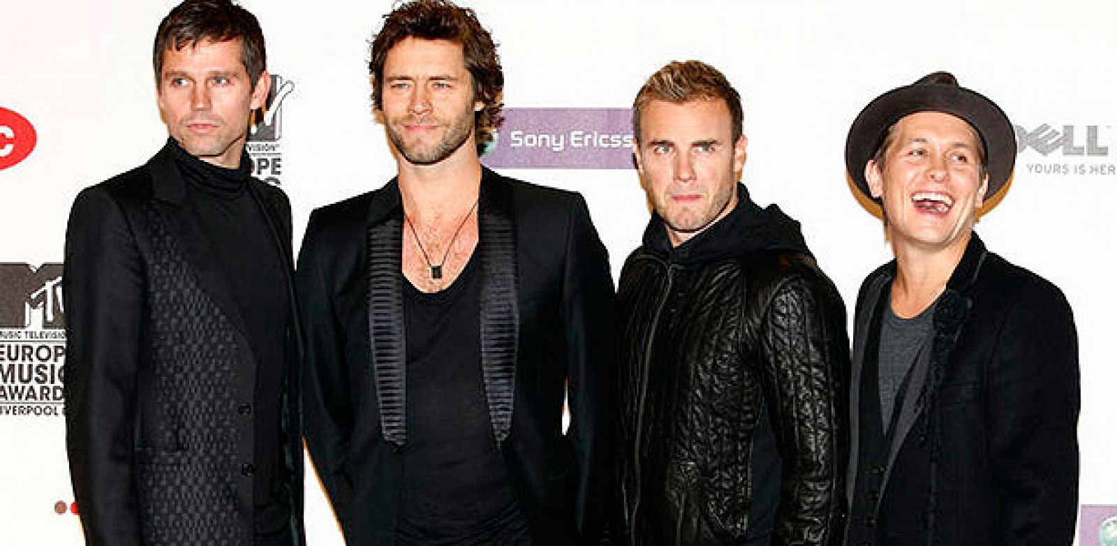 Jason Orange, Mark Owen, Gary Barlow y Howard Donald, componentes de Take That.