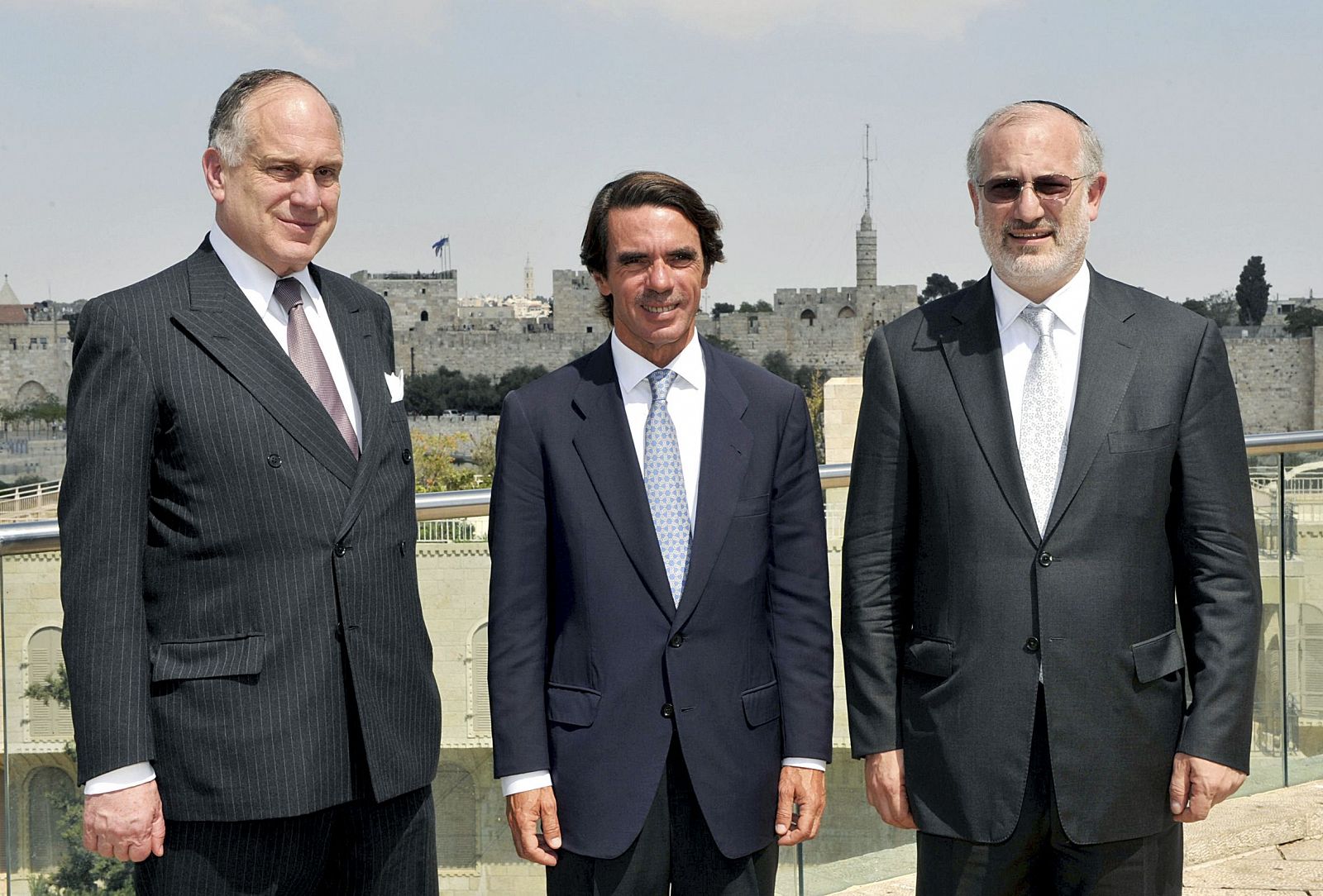 Aznar, en el Congreso Judío Mundial.