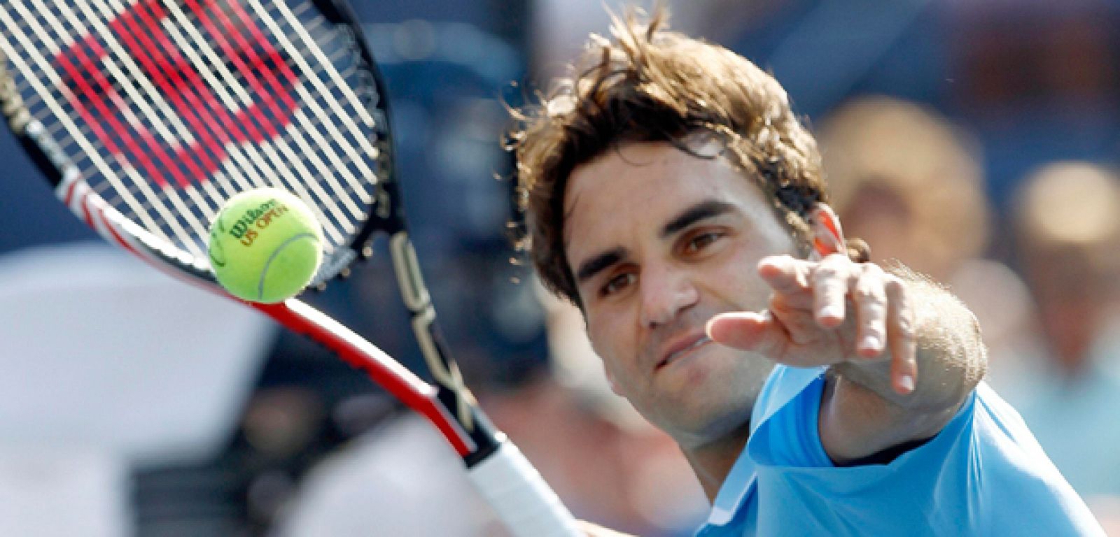 Federer se mostró intratable en su partido y sigue adelante en el US Open.