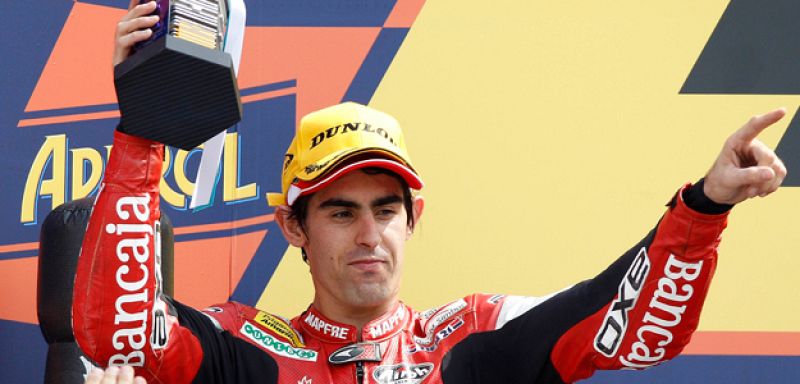 Simón fue segundo por detrás del otro español Toni Elías.