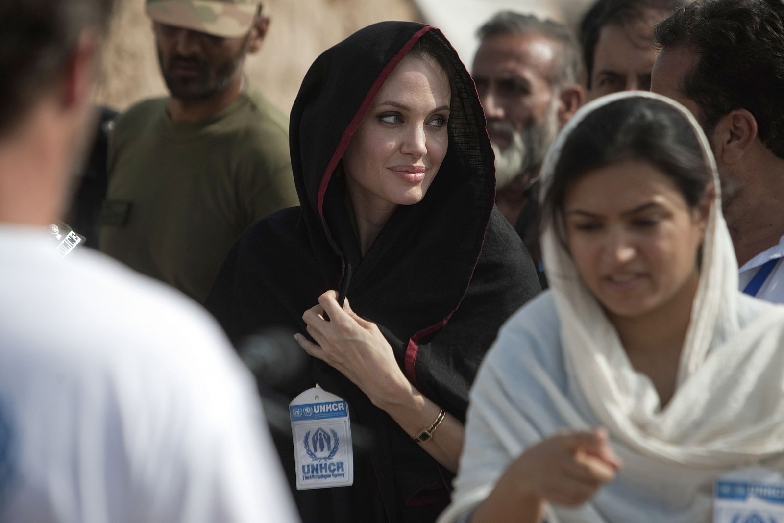 Angelina Jolie llega a Pakistán