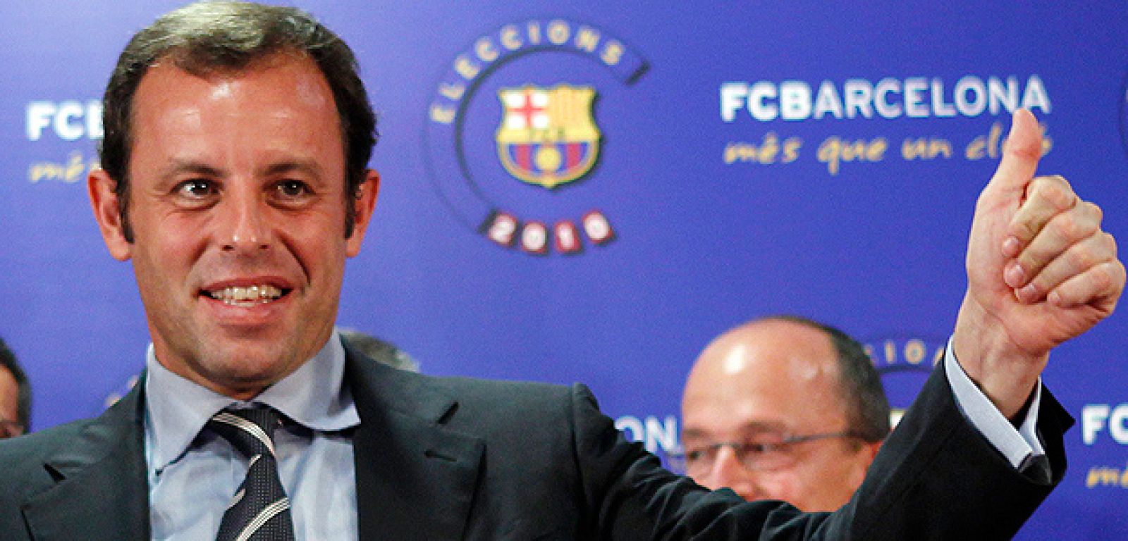 Sandro Rosell, presidente del FC Barcelona.