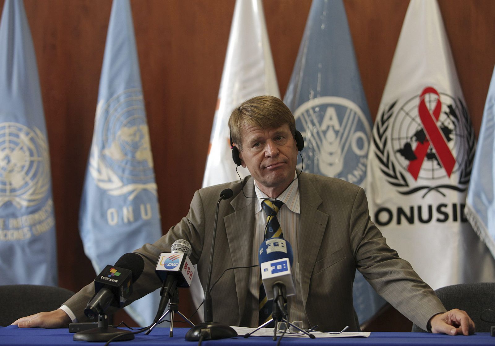 El relator de la ONU para el terrorismo y derechos humanos, Martin Scheinin.