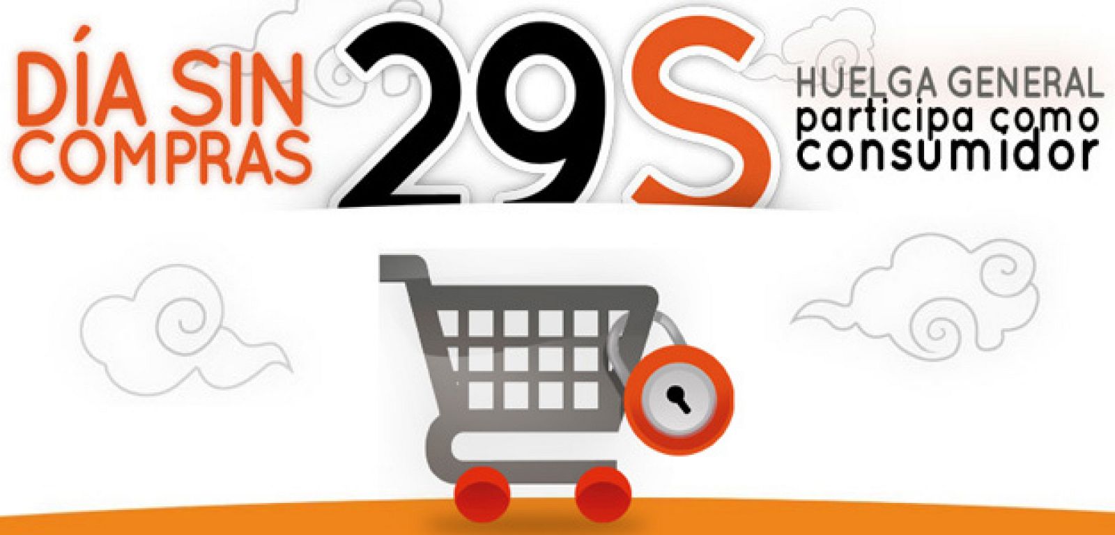 Cartel de la convocatoria de Facua para el 'Día Sin Compras' del 29-S