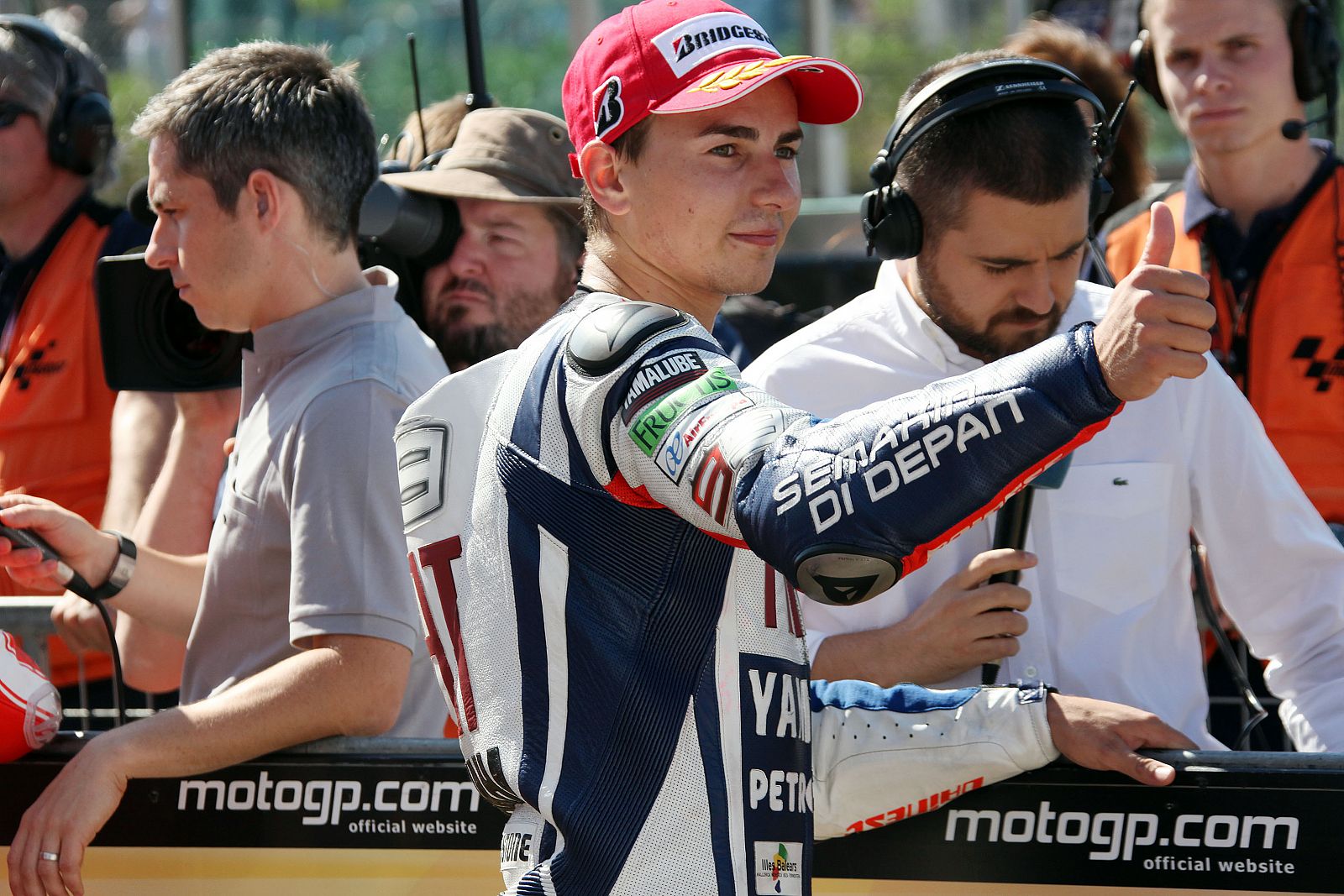 Jorge Lorenzo cree que el circuito de Alcañiz es "increíble".