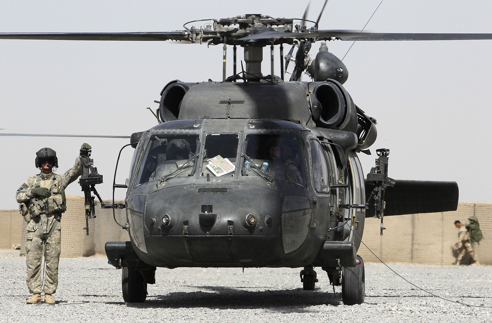 Imagen de un helicóptero Back Hawk, uno de los vendidos a Arabia.
