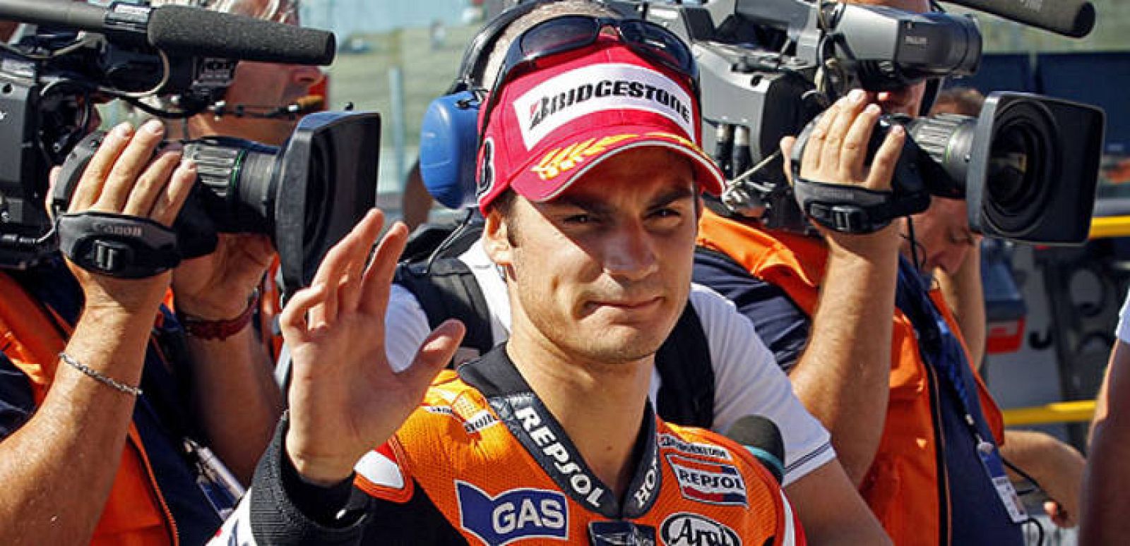 Dani Pedrosa en el Premio de San Marino.