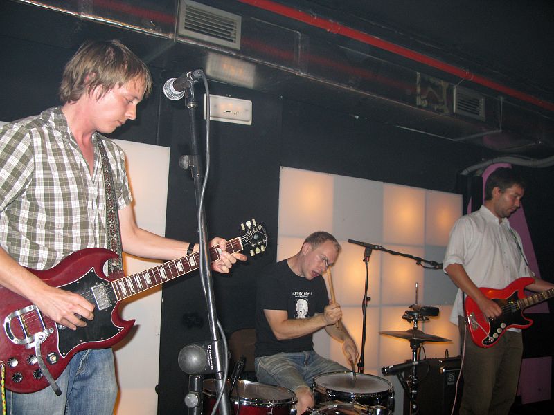 The Wave Pictures, en su concierto en la sala Nasti de Madrid.