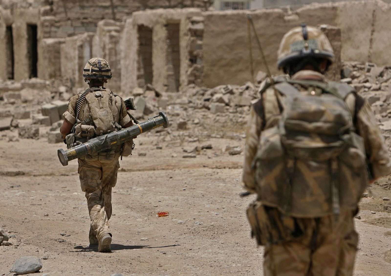 Los soldados británicos dejarán de patrullar el letal distrito de Sangin, en Afganistn.