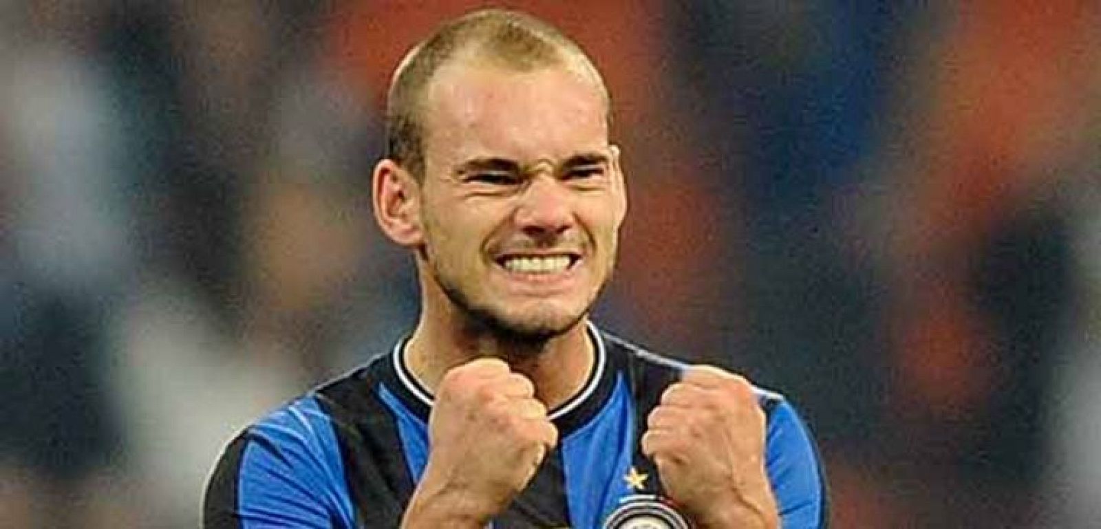 El mediapunta del Inter de Milan y de la selección holandesa, Wesley Sneijder.