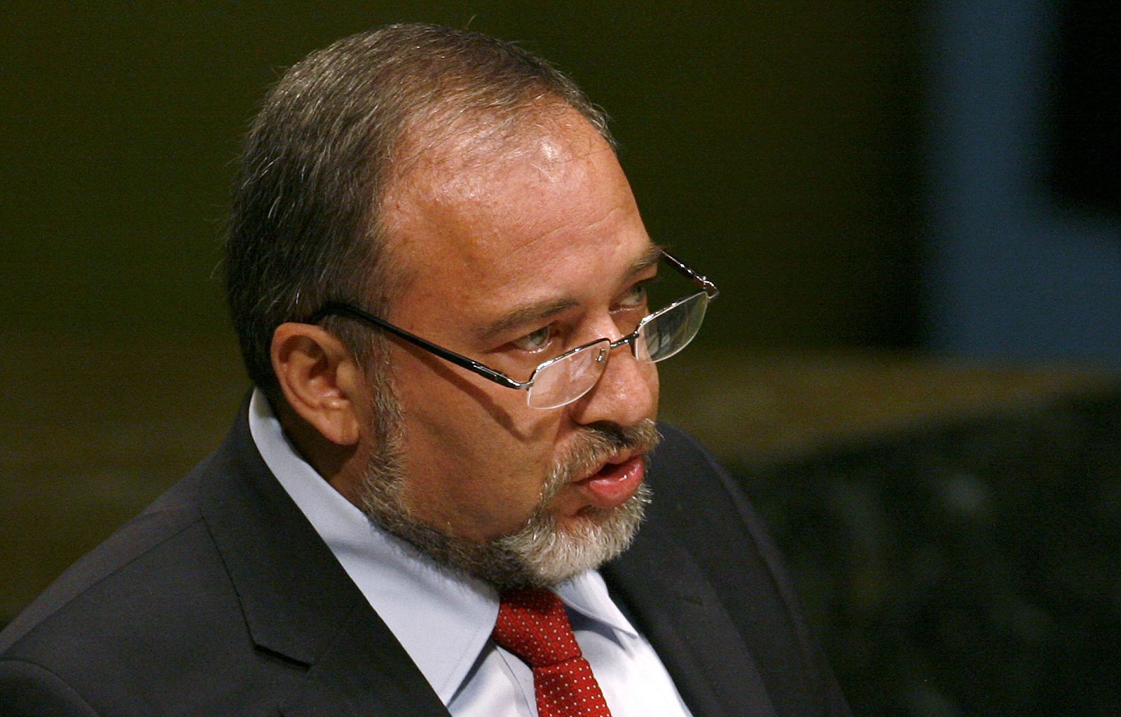 El ministro de Exteriores israelí, ante la Asamblea de la ONU.