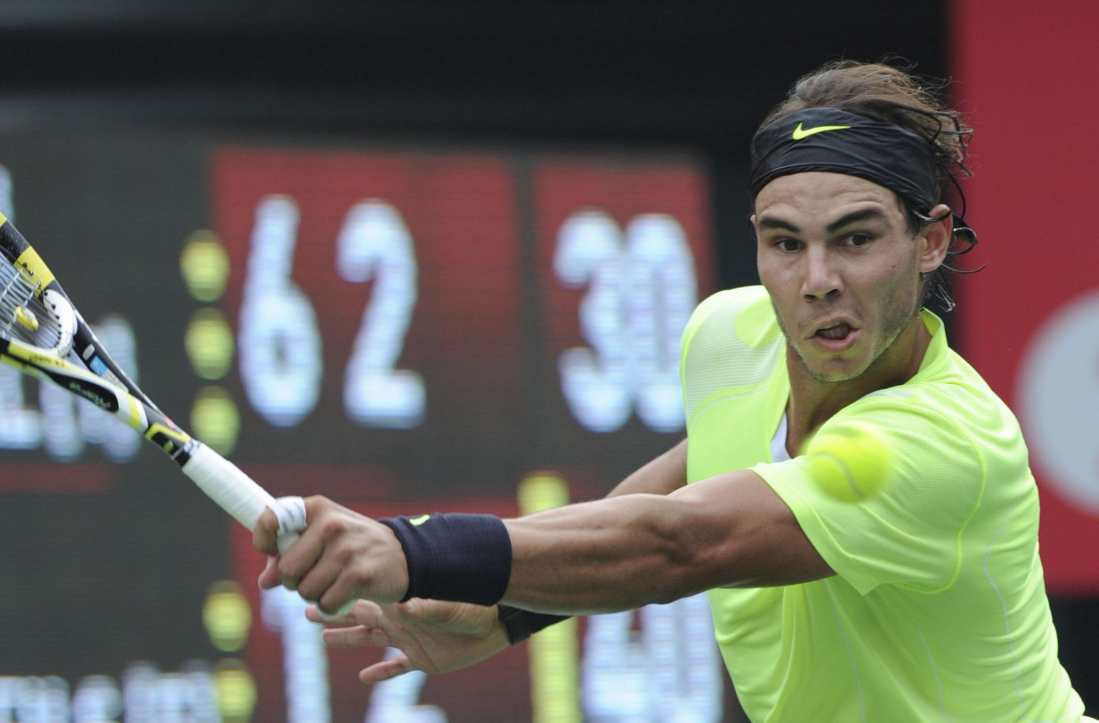 Rafa Nadal prepara su participación en el torneo de Shanghai