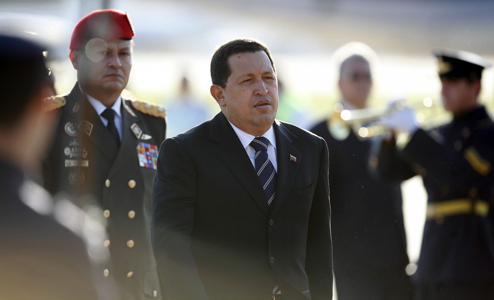 Chávez llega a Buenos Aires