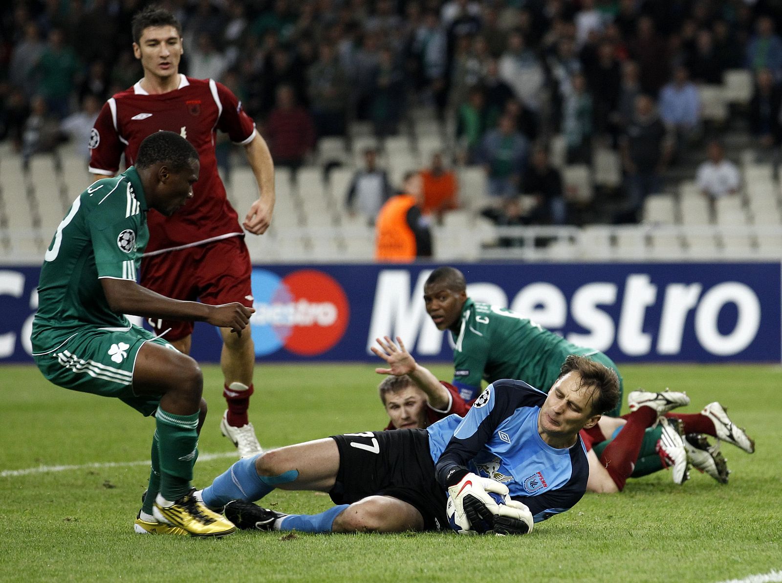 Rubin Kazan recibe al Panathinaikos en la Liga de Campeones.