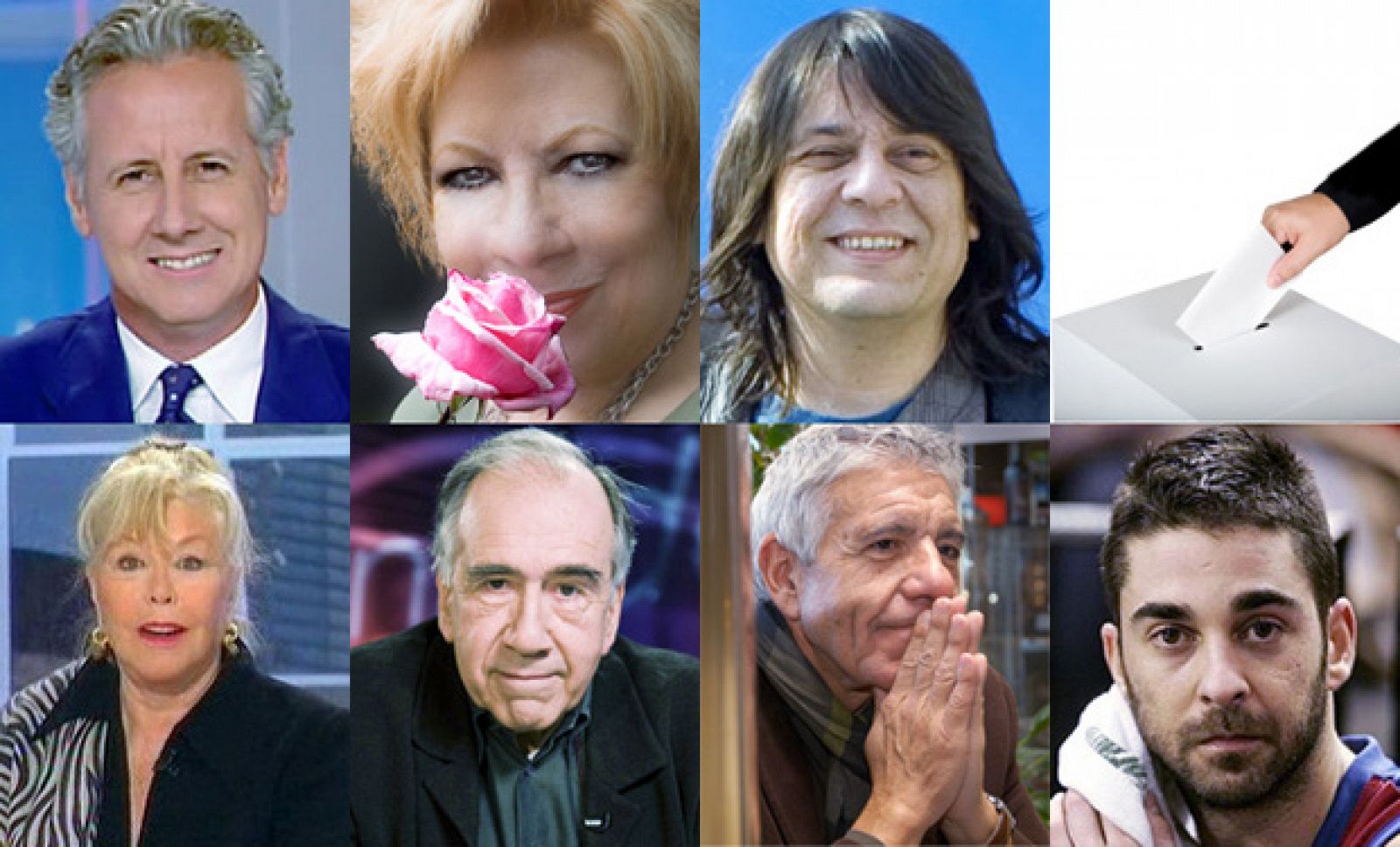 Lorenzo Milà, Núria Feliu, Joan Cruz, Teresa Gimpera, Joan Margarit, Eduard Estivill y Juan Carlos Navarro