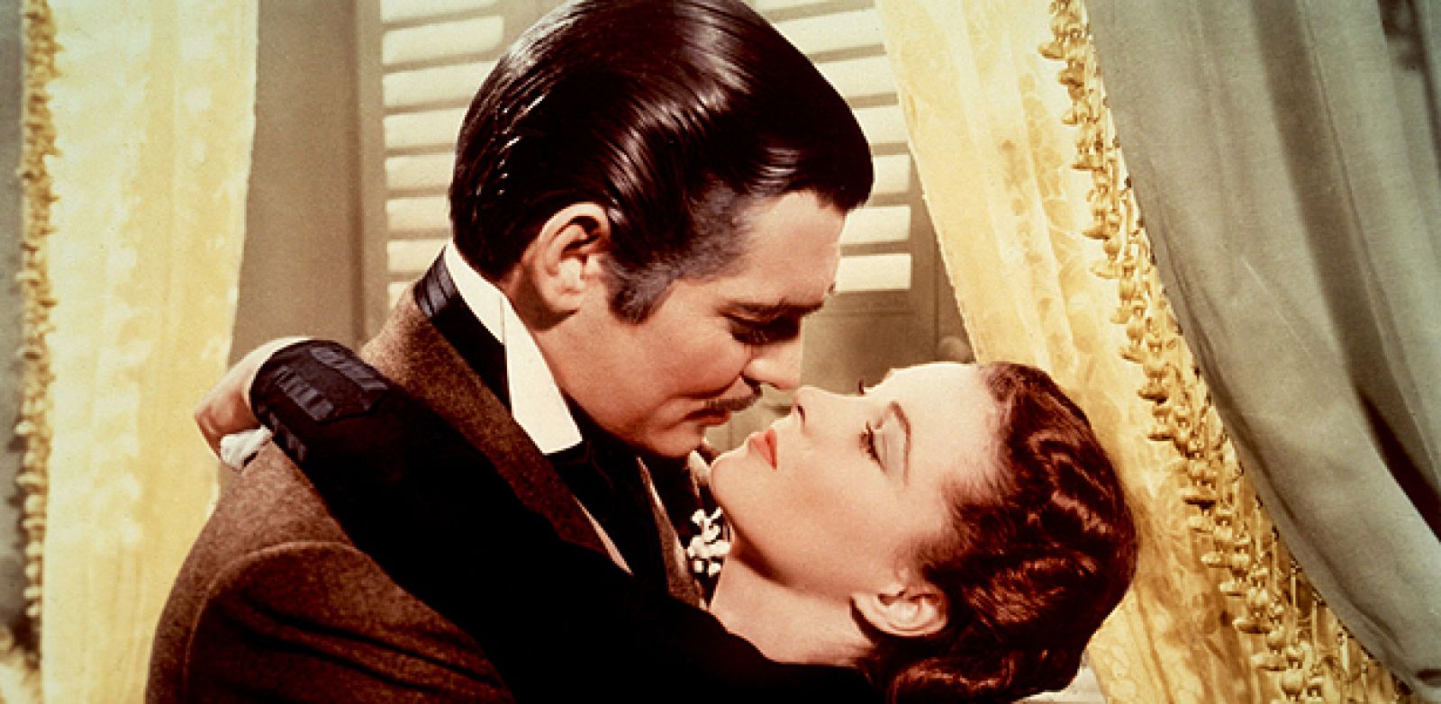 Clark Gable y Vivien Leigh en 'Lo que el viento se llevó'