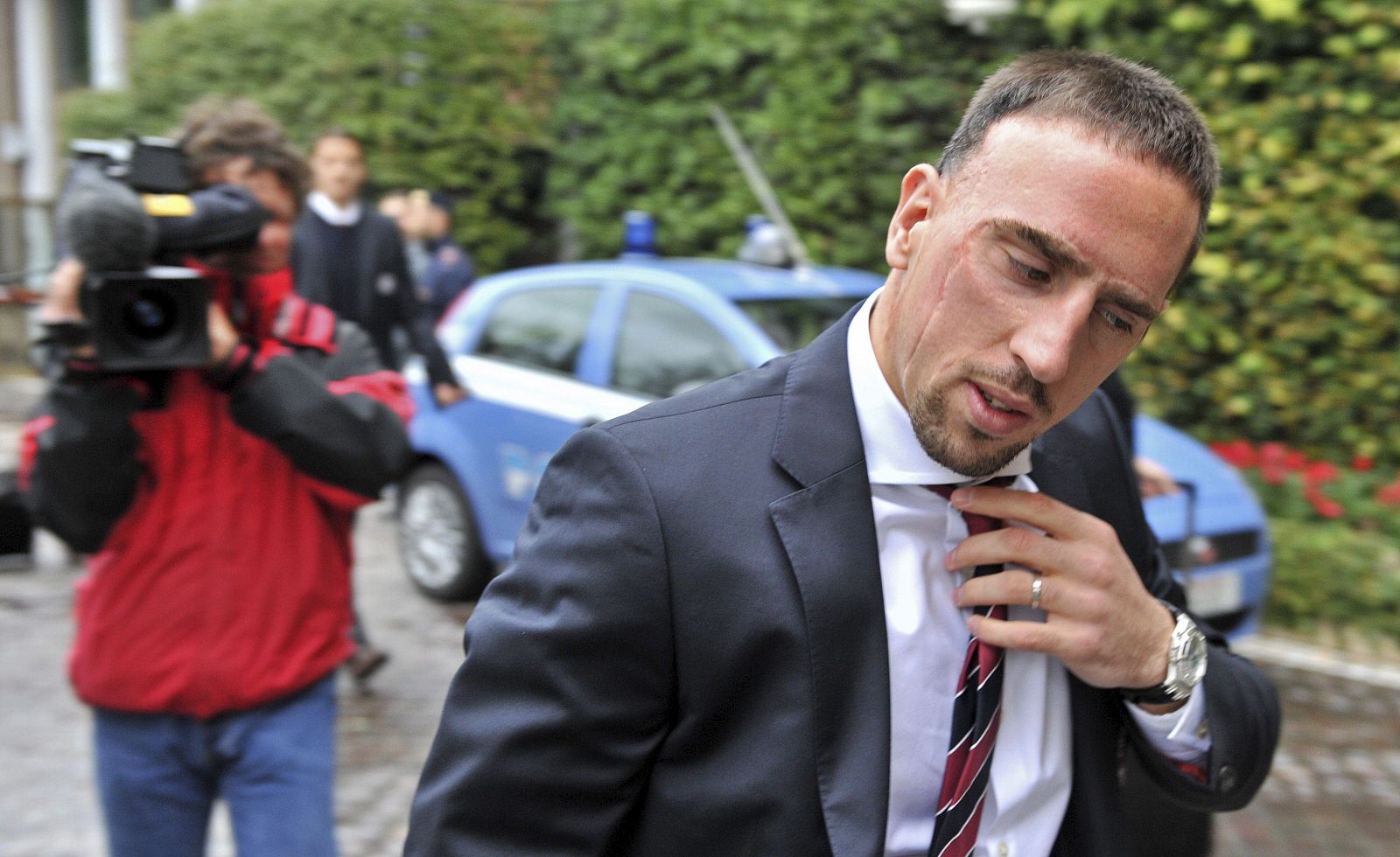 El centrocampista francés del FC Bayern Munich, Franck Ribery