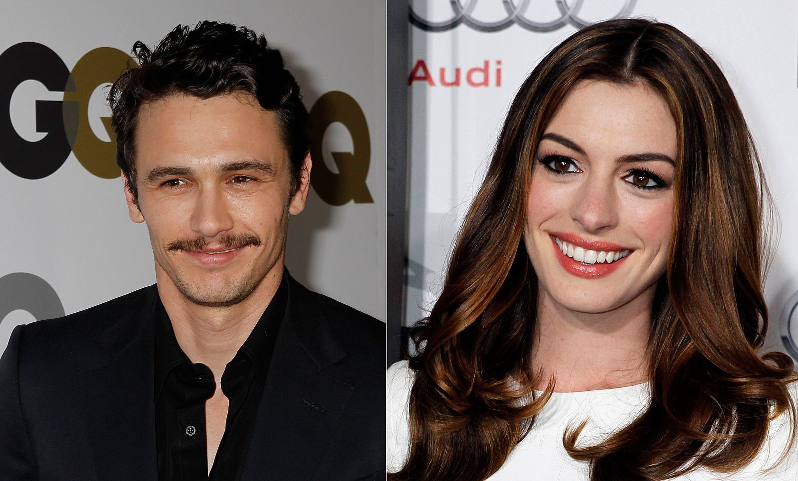 James Franco y Anne Hathaway, presentadores de los Oscar.