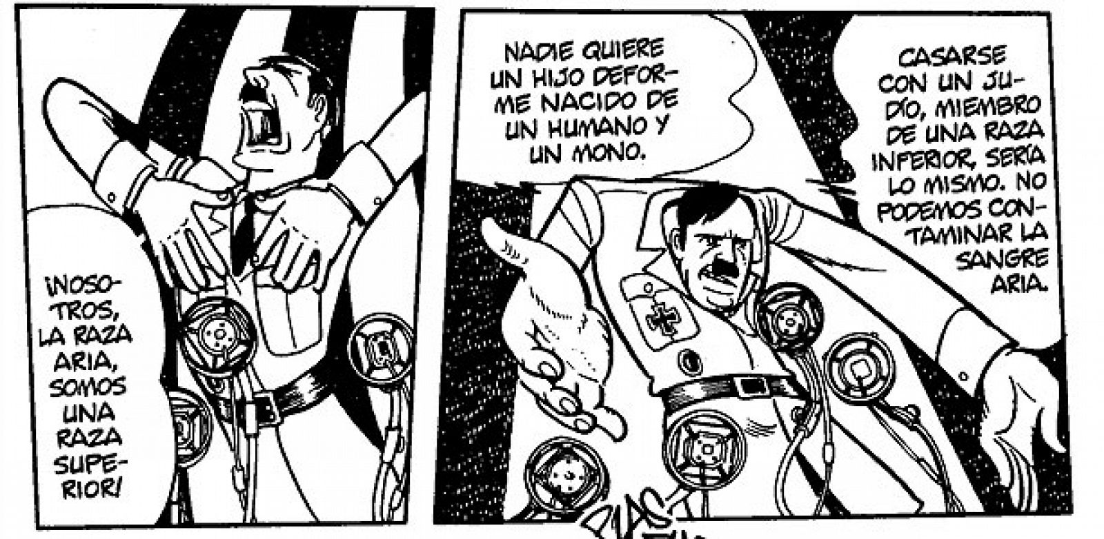 Viñetas de 'Adolf', de Osamu Tezuka