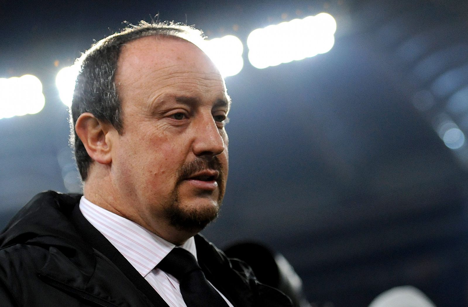 El entrenador del Inter de Milán, Rafael Benítez.