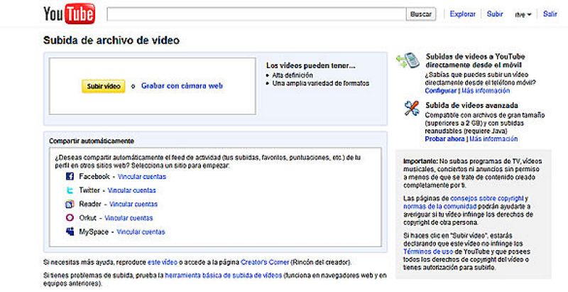 YouTube permitirá a usuarios restringidos subir vídeos sin límite de duración