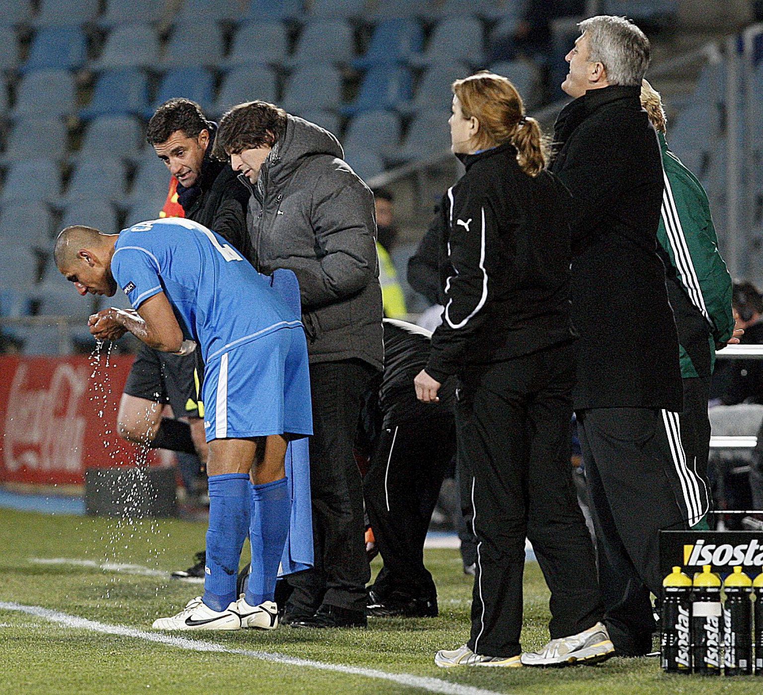 El entrenador del Getafe Míchel ha tirado de cantera.