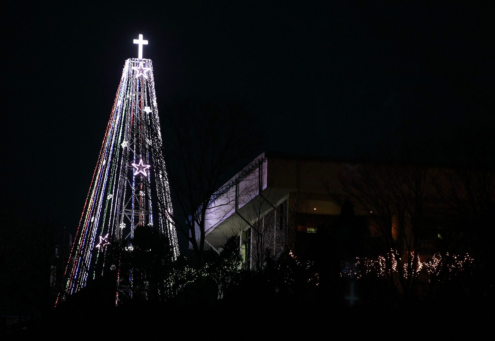 El árbol de Navidad que ha enfrentado más a las dos Coreas