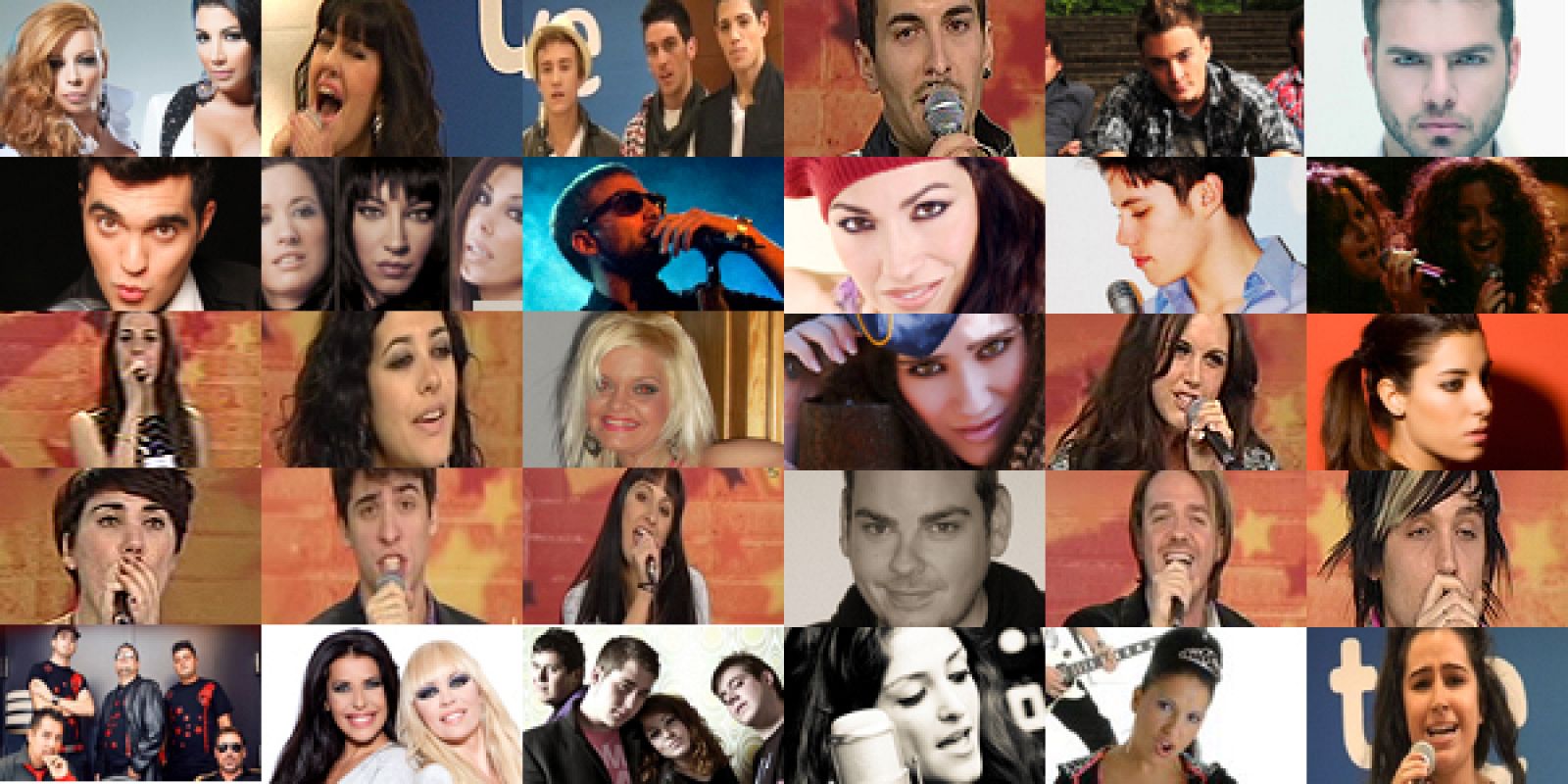 Caras conocidas y jóvenes talentos, entre los artistas precandidatos para participar en Eurovisión 2011