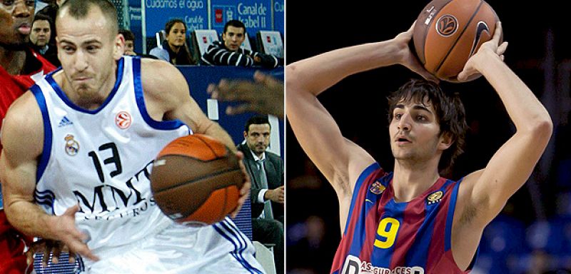 Sergio Rodríguez y Ricky Rubio encarnan la juventud del clásico.