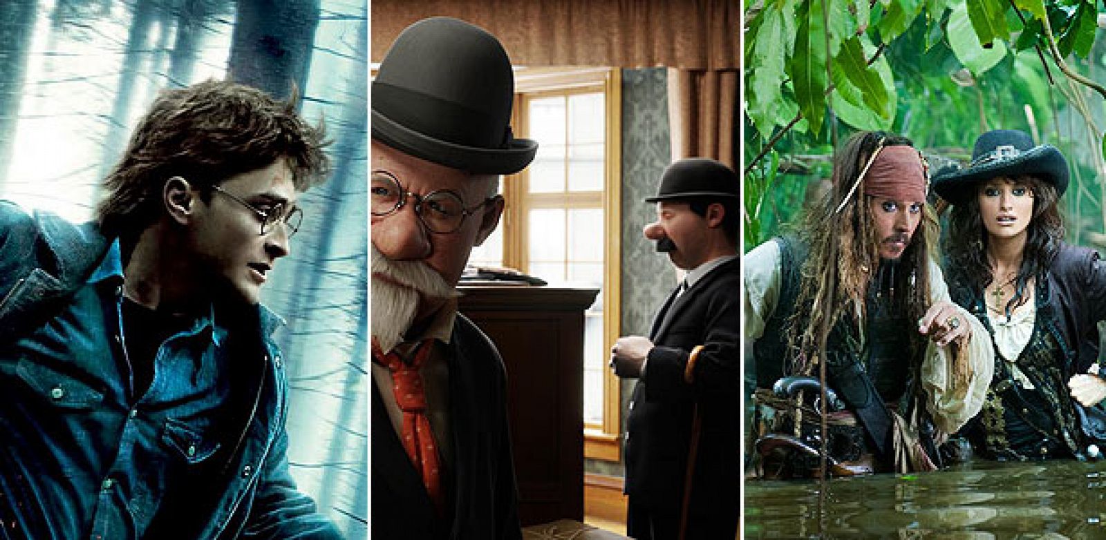 'Harry Potter', 'Tintin' y 'Piratas del Caribe 4', tres de los estrenos más esperados de 2011