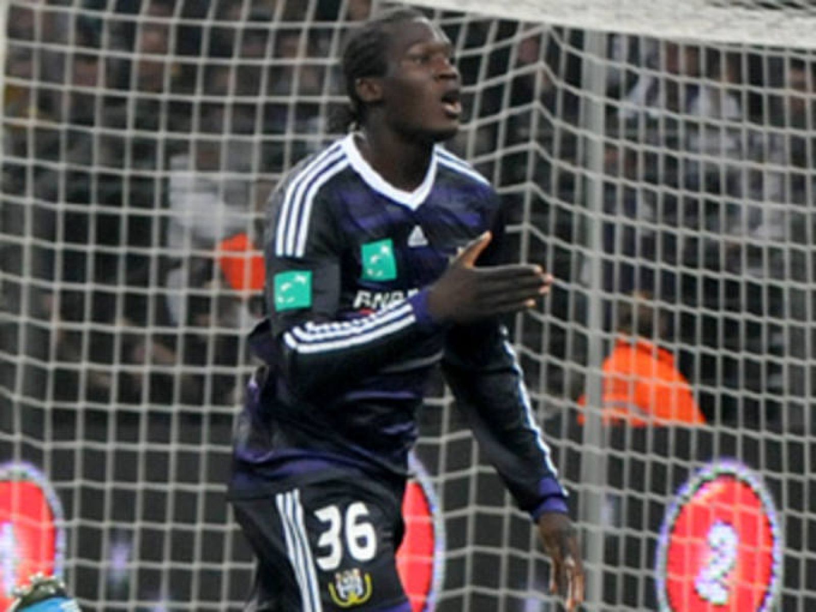 Romelu Lukaku, delantero del Anderlecht