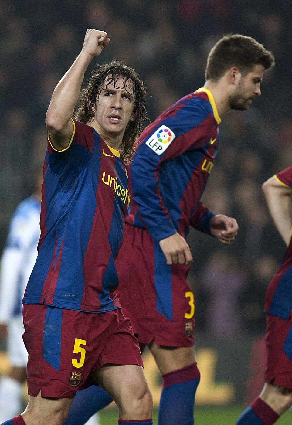 El defensa del FC Barcelona Carles Puyol.