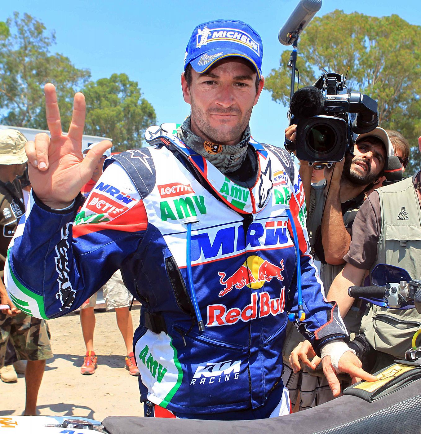 Marc Coma repasará su tercer triunfo en el Rally Dakar.