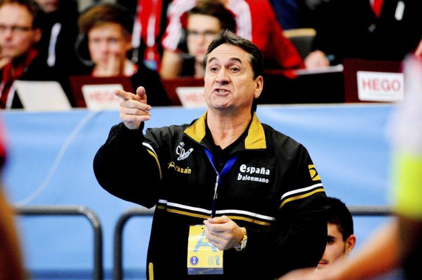 El seleccionador español, Valero Rivera