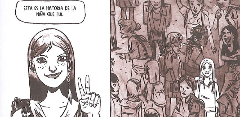 Viñetas de 'La niña que fui', de Blazy, Safieddine y Renart