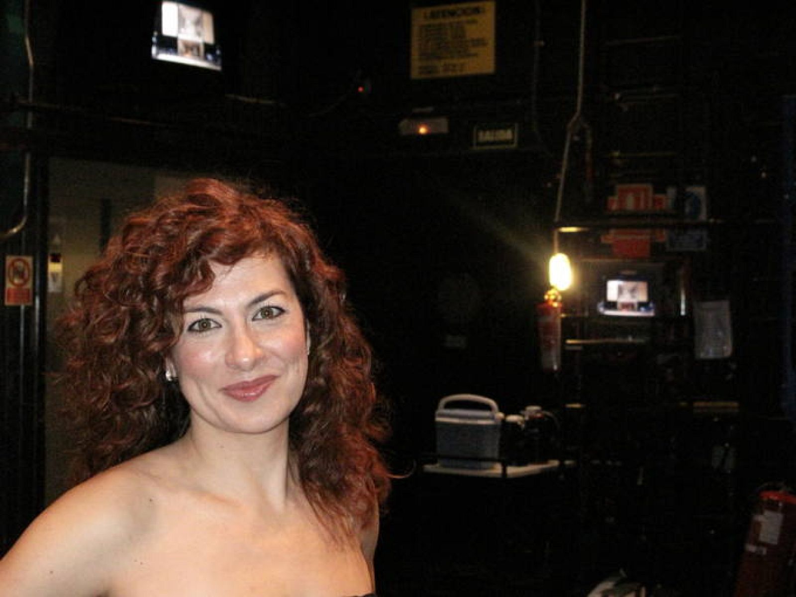  Pilar Jurado entre bambalinas