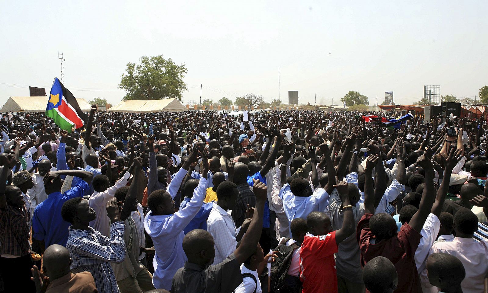 El 99% de los sudaneses votaron a favor de su independencia según los resultados provisionales.