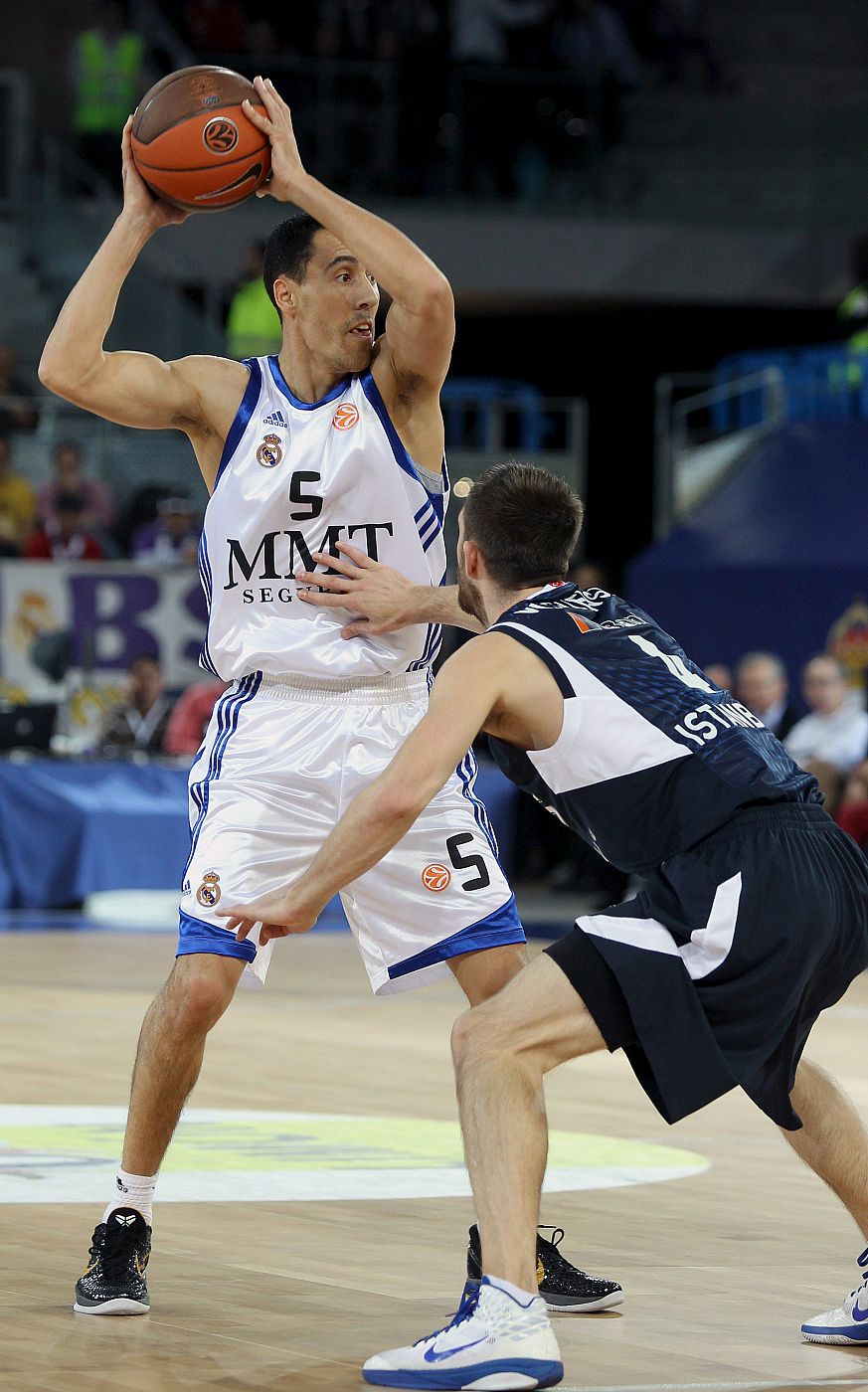 Pablo Prigioni, en uno de sus recientes partidos con el Madrid