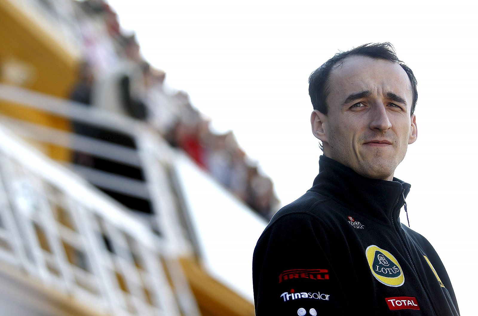 El piloto polaco de Lotus Renault, Robert Kubica