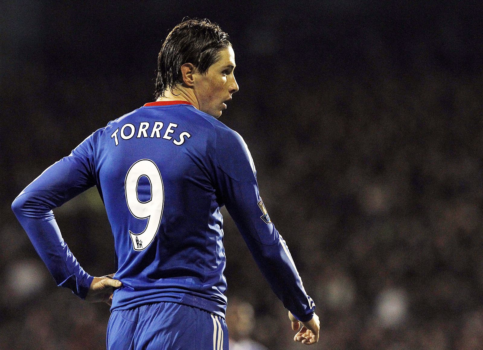 El jugador del Chelsea Fernando Torres.