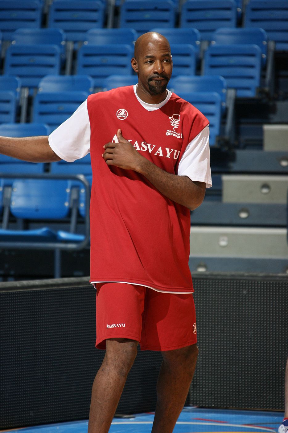 Darryl Middleton, en su etapa en el Akasvayu Girona.