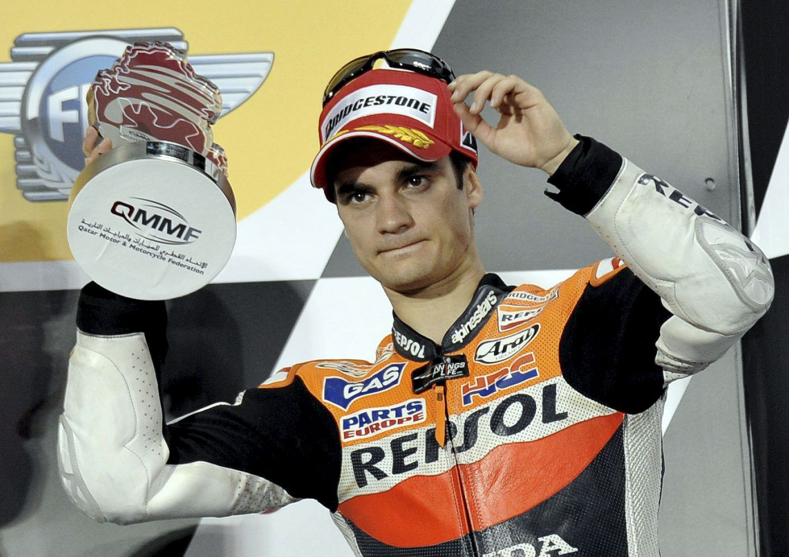 Pedrosa fue tercero en la primera cita del año en el GP de Catar.