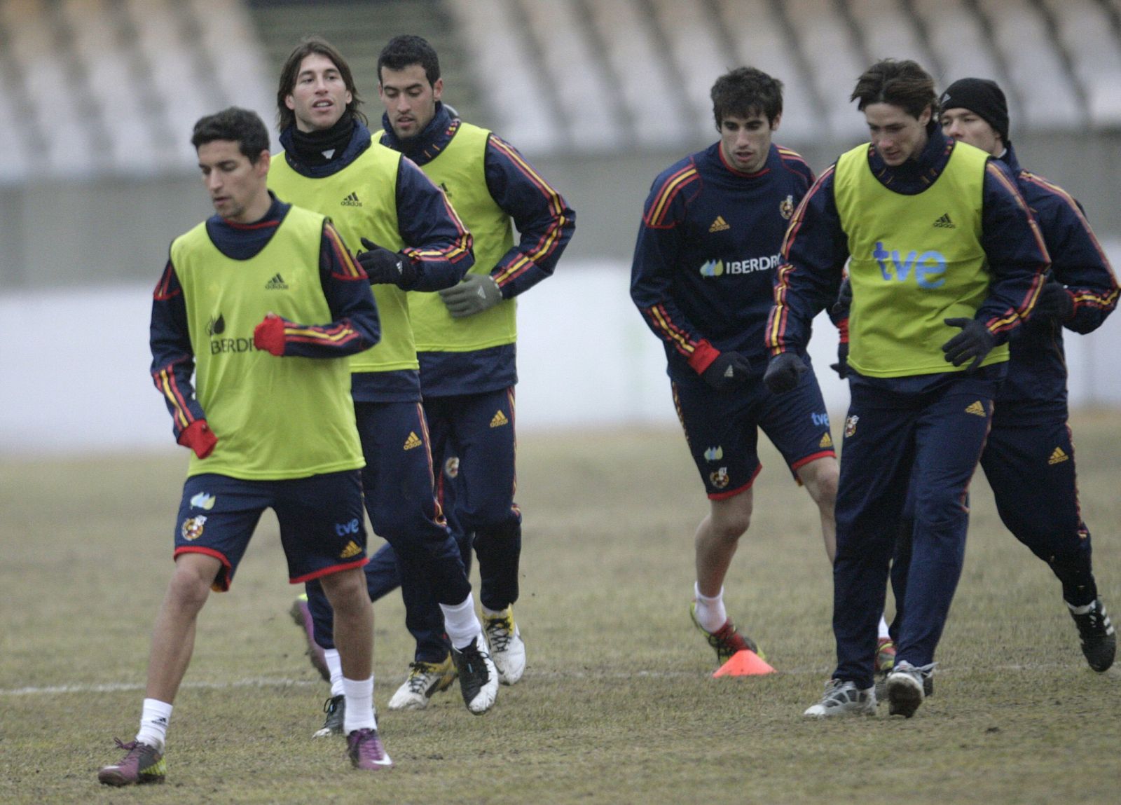 La selección se entrena en el estadio de Kaunas.