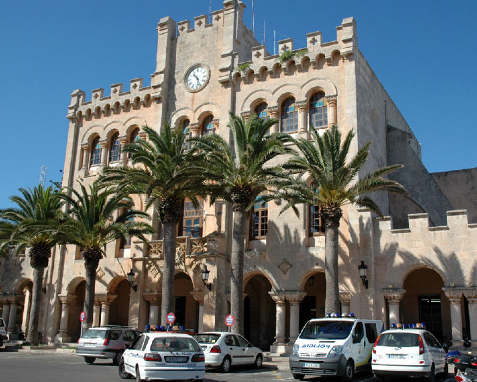 Fotografía del Ayuntamiento de Ciutadella (Menorca)