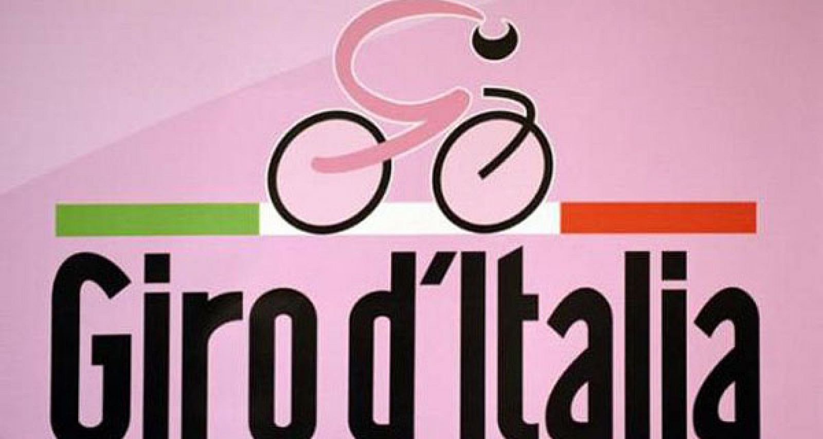 Clásica imagen rosa de la carrera ciclista más importante de Italia.