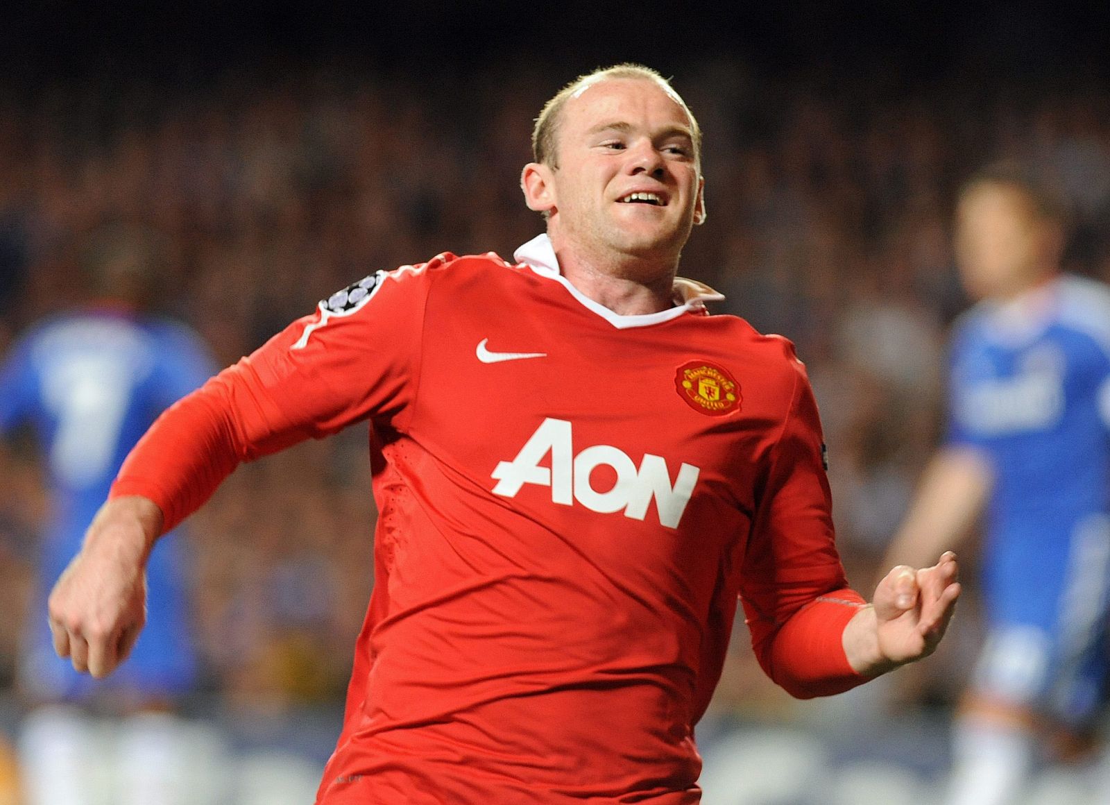 El jugador del Manchester United, Wayne Rooney.