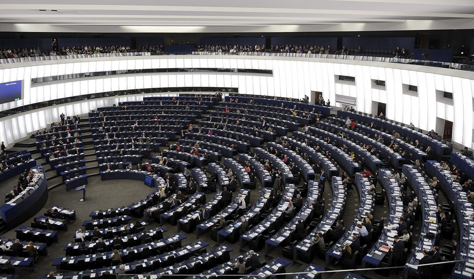 SESIÓN PLENARIA EN EL PARLAMENTO EUROPEO