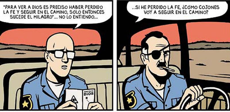 Viñetas de 'Tú me has matado', de David Sánchez