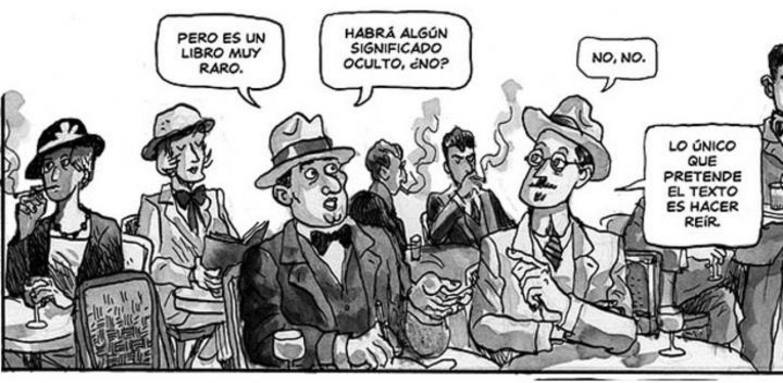  Viñeta de 'Dublinés', de Alfonso Zapico